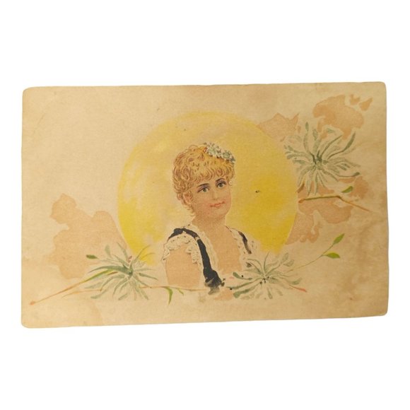 Victorian Trade Cards Woods Palatable Chill Tonic Western Remedy Advertisement - Picture 3 of 8